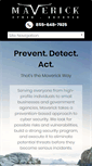 Mobile Screenshot of maverickcyberdefense.com